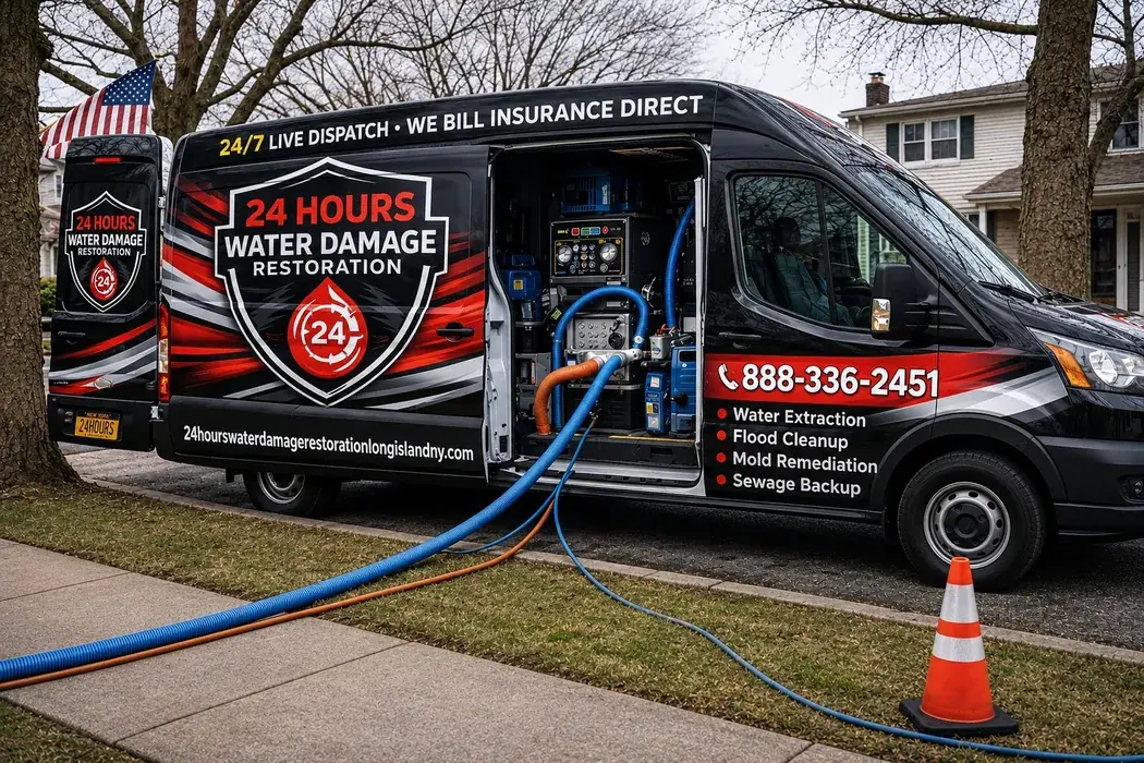 Restoration fleet serving Jericho Nassau County